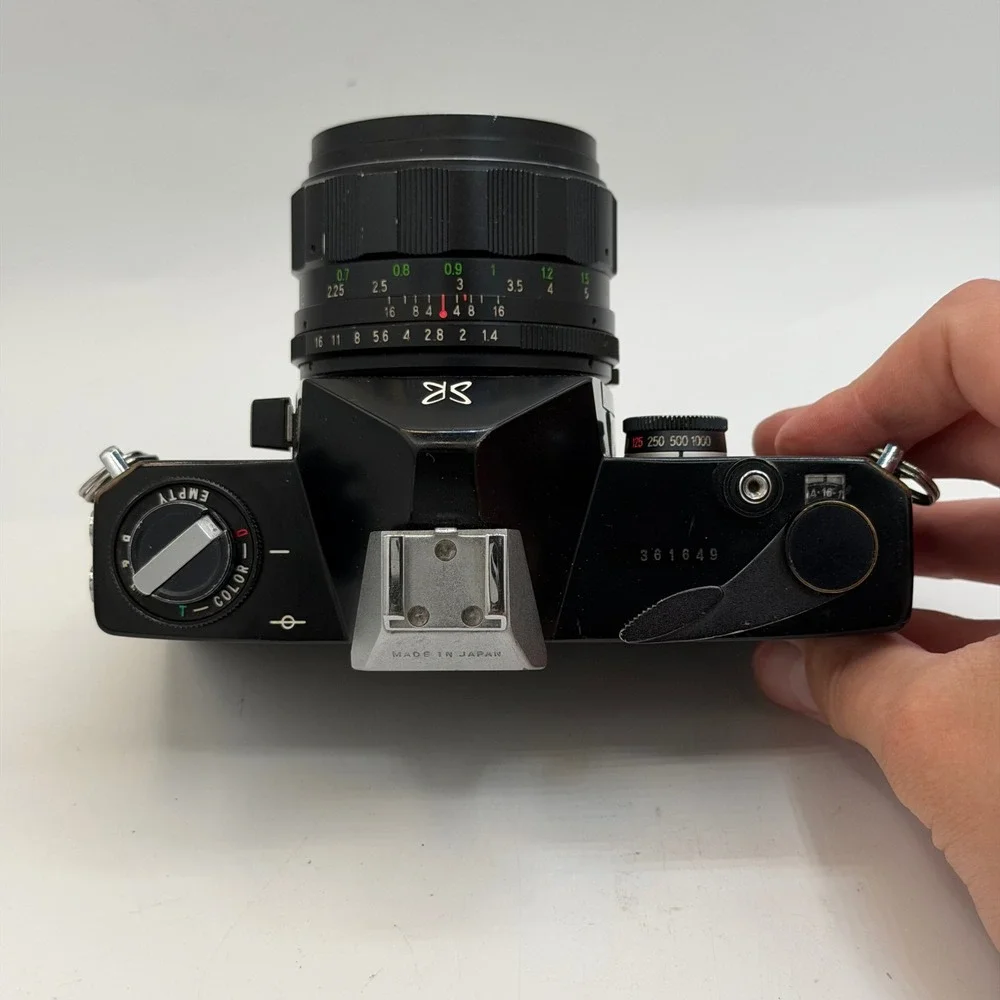 Sears TLS 35mm SLR Film Camera with Auto Sears 55mm f1.4 Lens Made in Japan